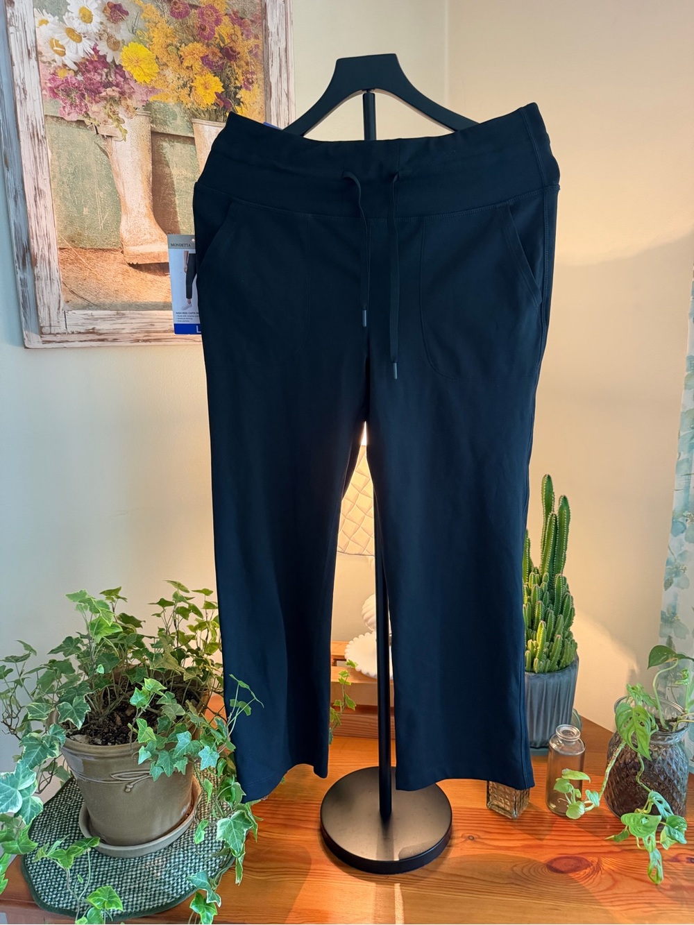 Mondetta Black Kids' Sweatpants with Drawstring